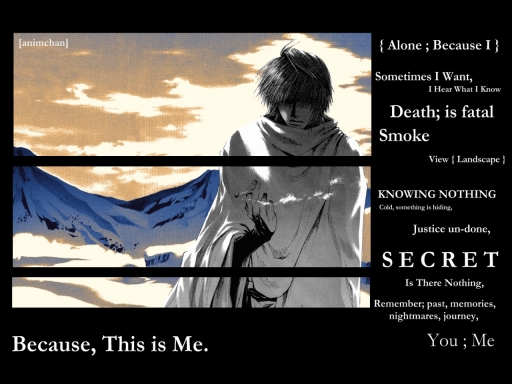 Because, This is Me.