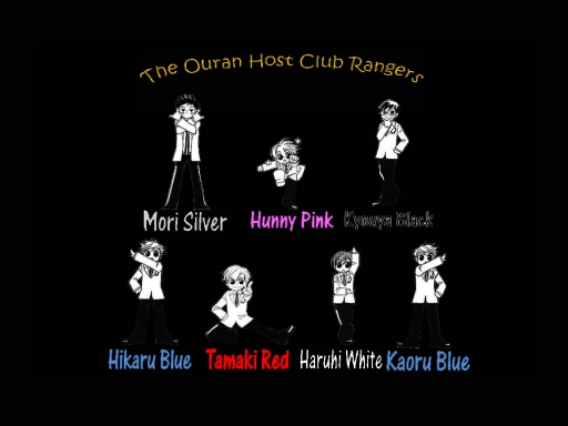 The Ouran Host Club Rangers
