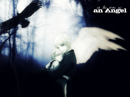 In the arms of an Angel