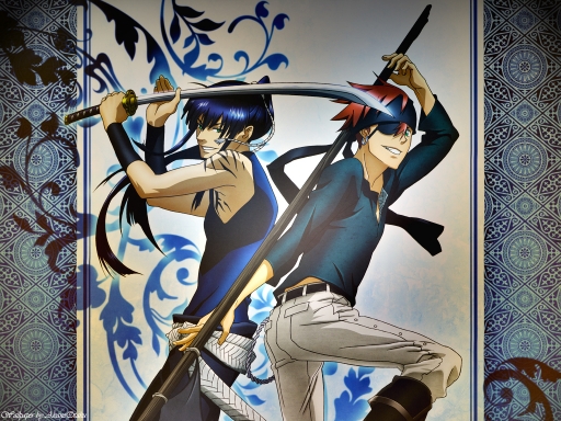 Exorcist Yu and Lavi