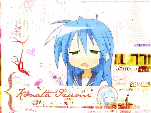 Scrapbooked Konata