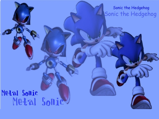 Sonic and Metal Sonic