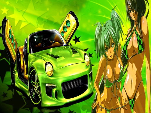 Cool Car Green - Ryofu & K