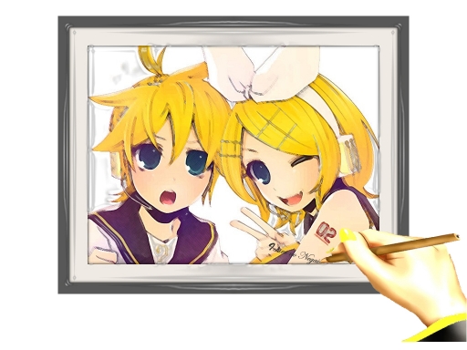 Kagamine Len and Rin