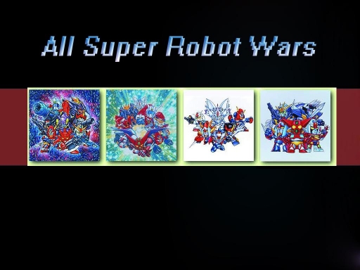 all super robot wars