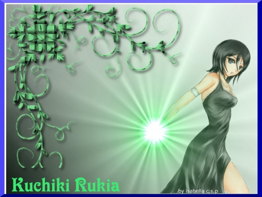 Rukia Kuchiki's editon by me(a