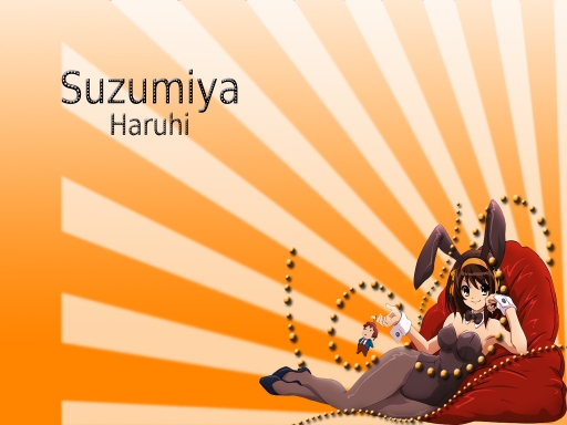 Haruhi Wallpaper Orange Style