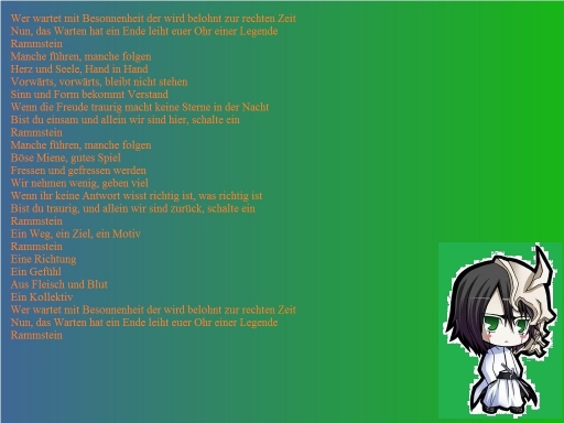 Rammlied on Liebe ist f&Atilde