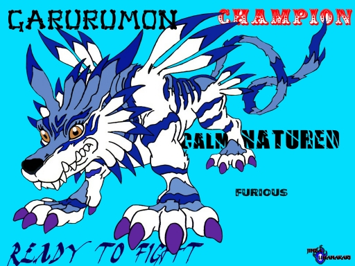 Garurumon The Champion
