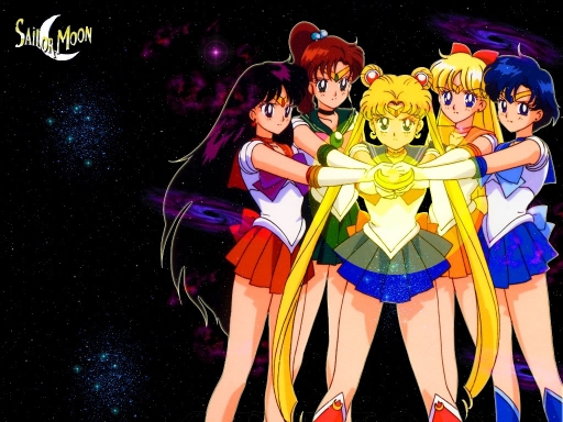 Sailor Moon and Crew