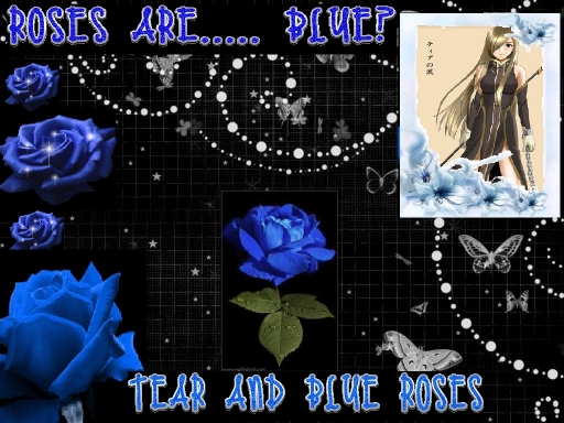 Blue roses- Tear