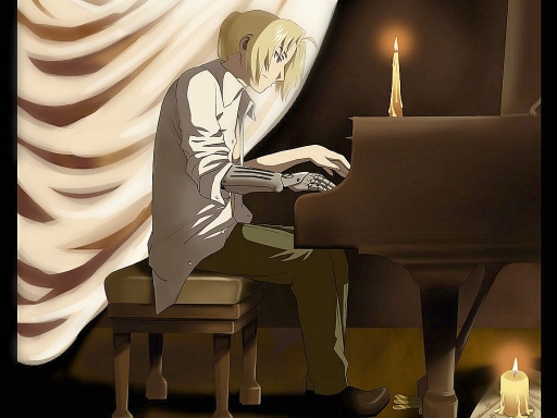 Piano at Night