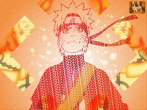 Naruto Typhography