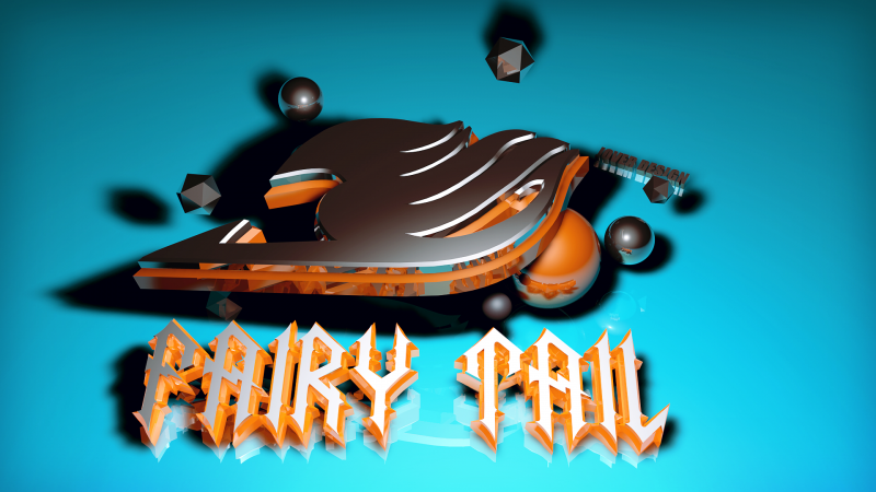 Fairy Tail Logo CHROME