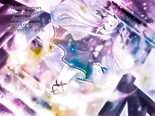 Nobody messes with me!