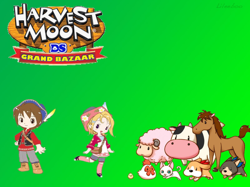 Harvest moon grand bazaar
