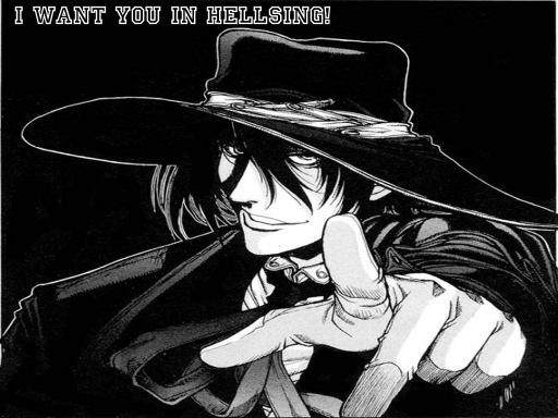 I want you in Hellsing