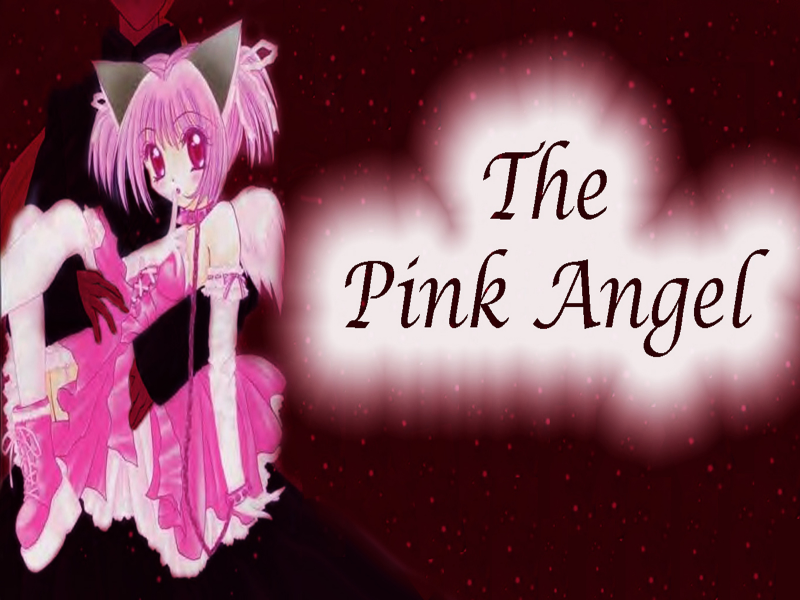 The Pink Angel Wallpaper