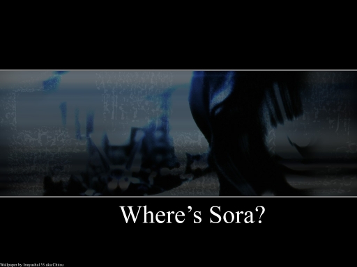 Where's Sora?