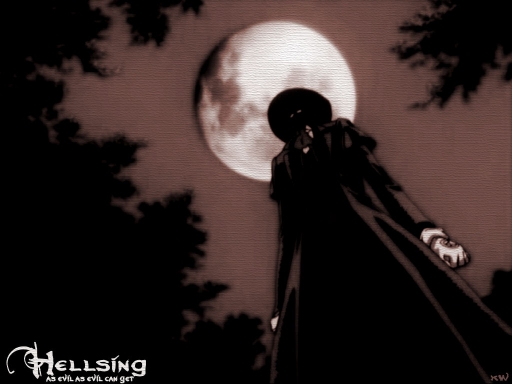 Alucard In The Moonlight