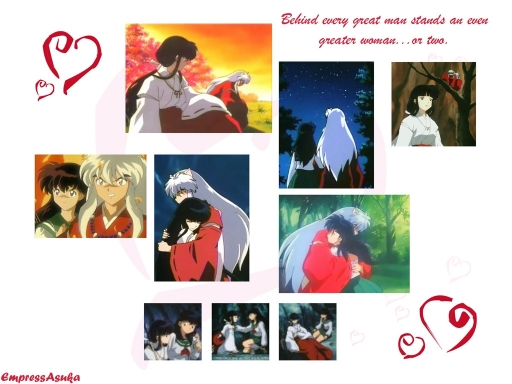 Inuyasha, Kikyou, And Kagome