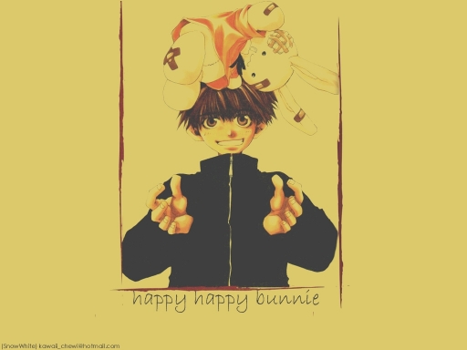 happy bunnie (Goku version)