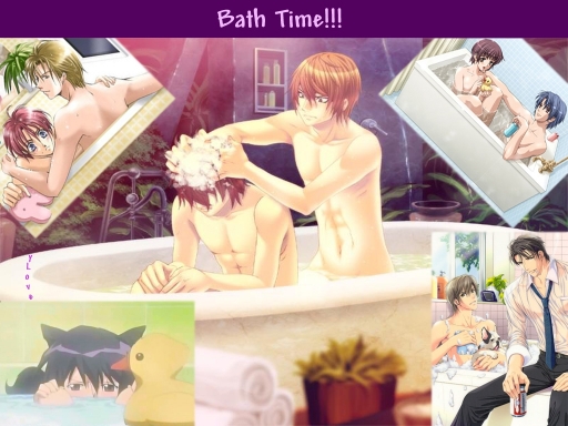 Hot Anime Guys In The Bath