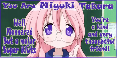 What Lucky Star Character Are You?