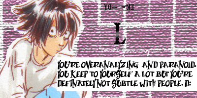 What Death Note Character Are You?