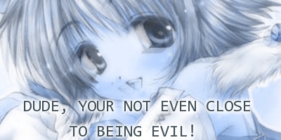 Why Are YOU Evil?