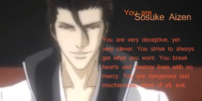 What Bleach Minor Character Are You?