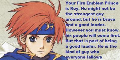 Who Is Your Fire Emblem Prince?