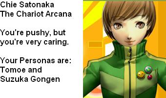What Persona Four Character Are You?