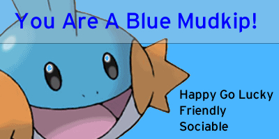 What Mudkip Are You?