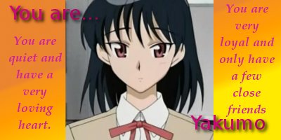 What School Rumble Character Are You?