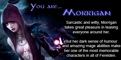 What Dragon Age: Origins Character Are You?