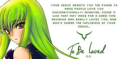 Which Geass Do You Have?