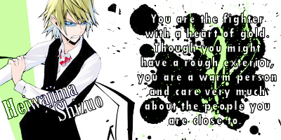 Which Durarara!! Character Are You?
