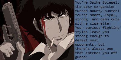 Which Cowboy Bebop character are you?