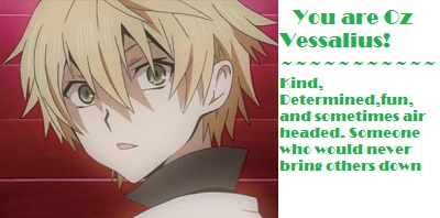 Which Pandora Hearts Character Are You?