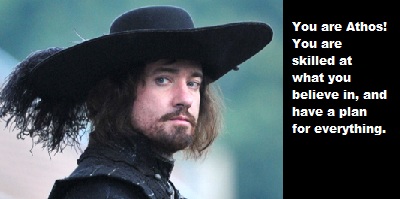 Which Musketeer Are You?