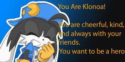 What Klonoa Character Are You?
