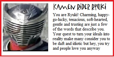 What Kamen Rider Are You?