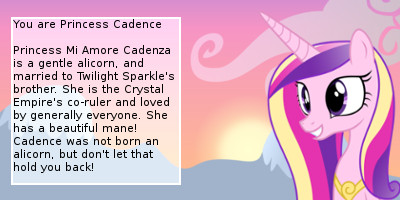 What Alicorn Princess Are You?