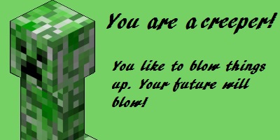 Which Minecraft Mob Are You?