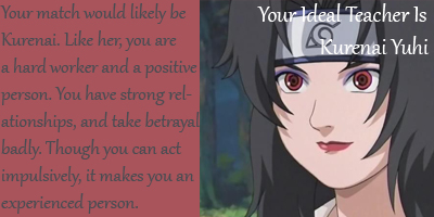 Which Naruto Teacher From Konohagakure Is Right For You?