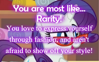 What MLP Fashion Forward Pony Are You?
