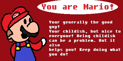 What Mario Character Are You?
