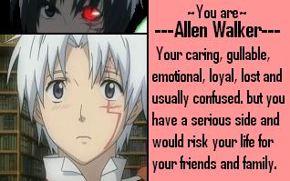What D.Gray-man Character Are You?