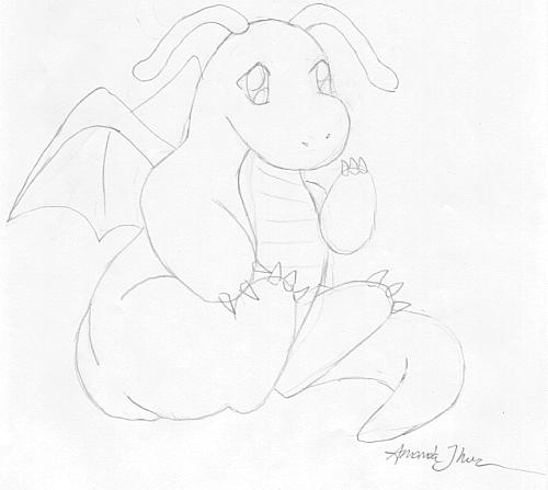 Chibi Dragonite